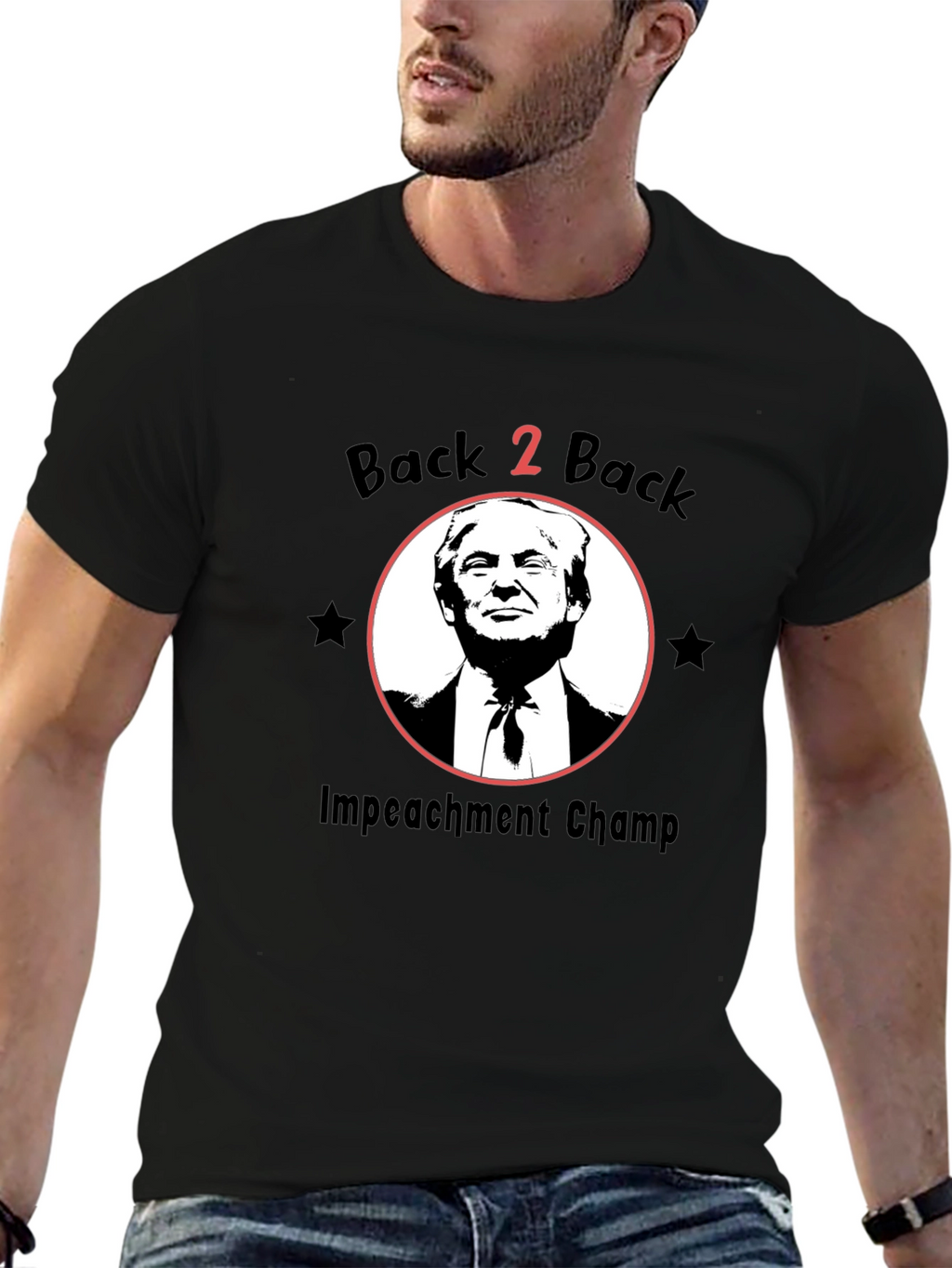 Back 2 Back Impeachment Champ T-Shirt