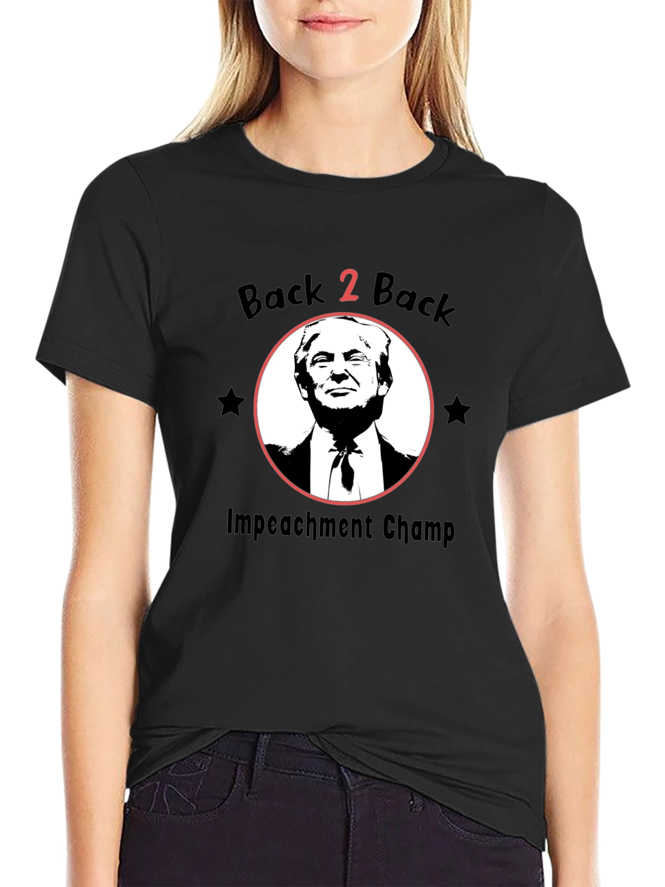 Back 2 Back Impeachment Champ T-Shirt