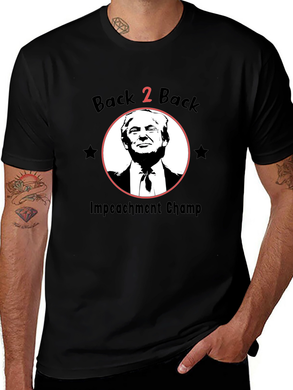 Back 2 Back Impeachment Champ T-Shirt