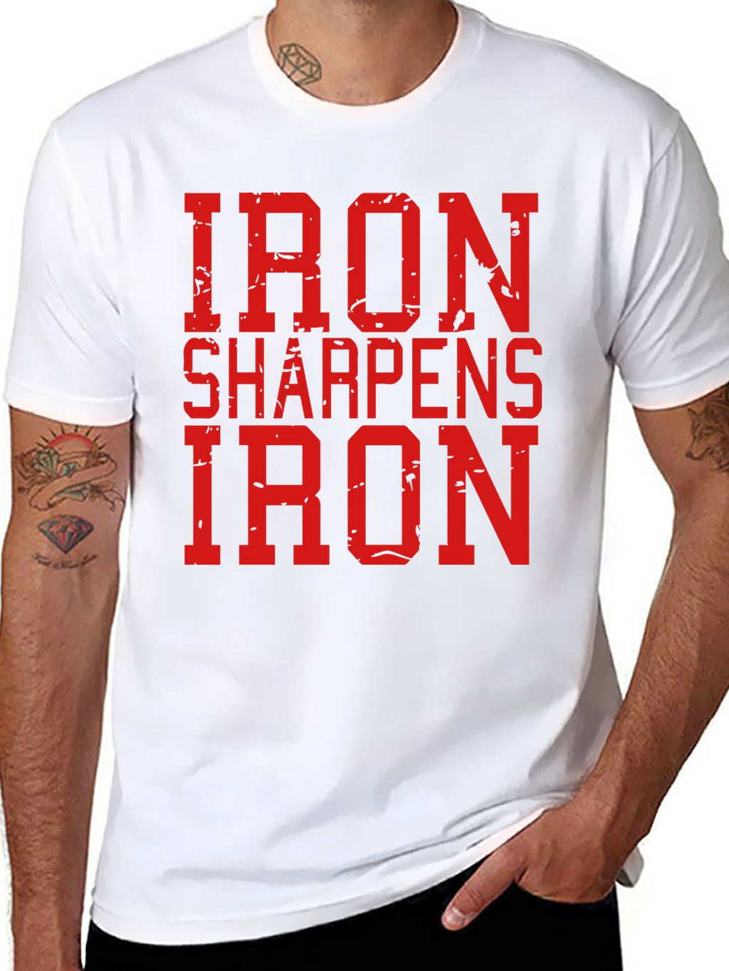 Iron Sharpens Iron Graphic Tee