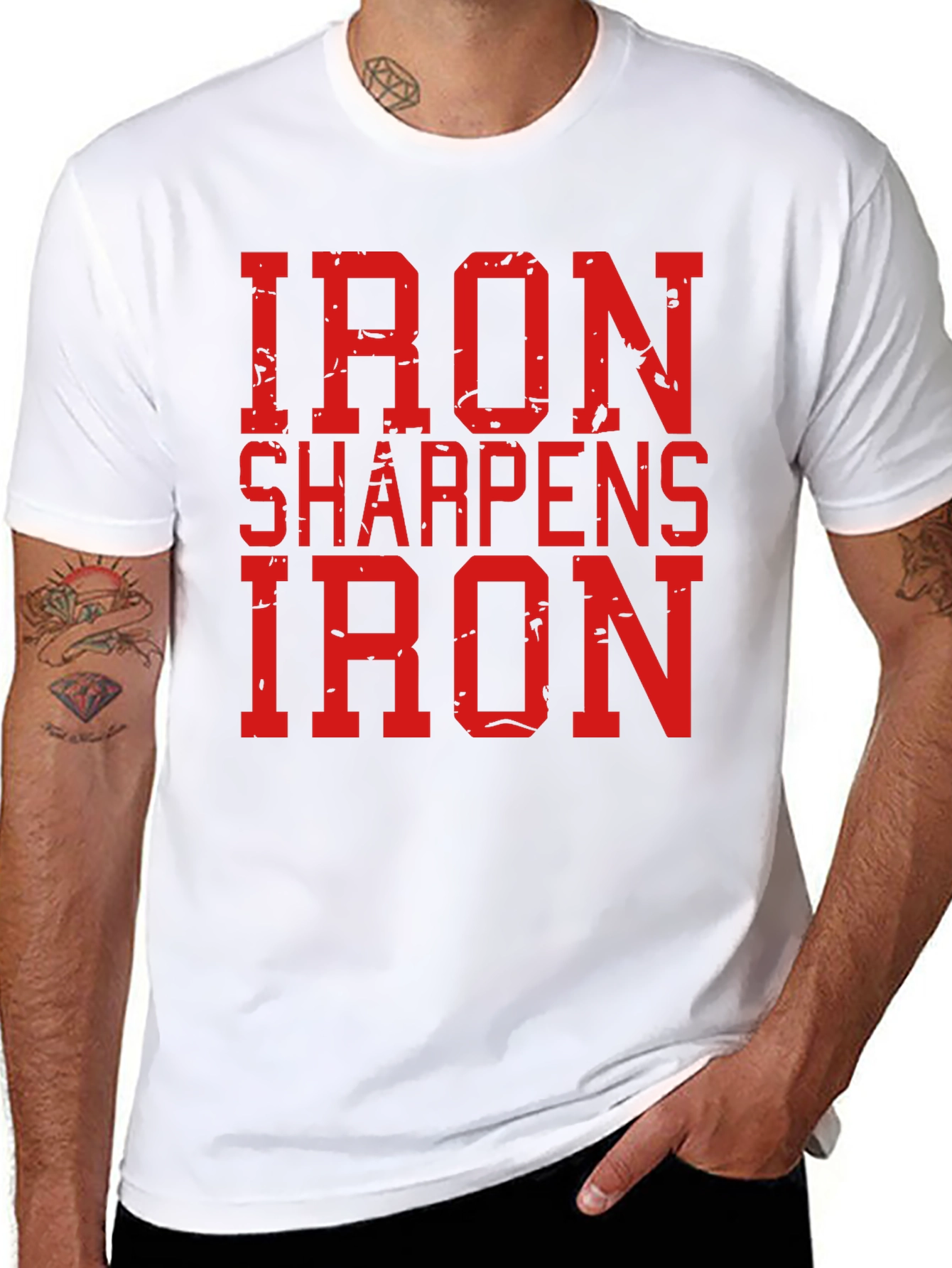 Iron Sharpens Iron Graphic Tee