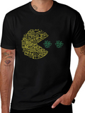 Urban Pac-Man T-Shirt: Cityscape Graphic Tee