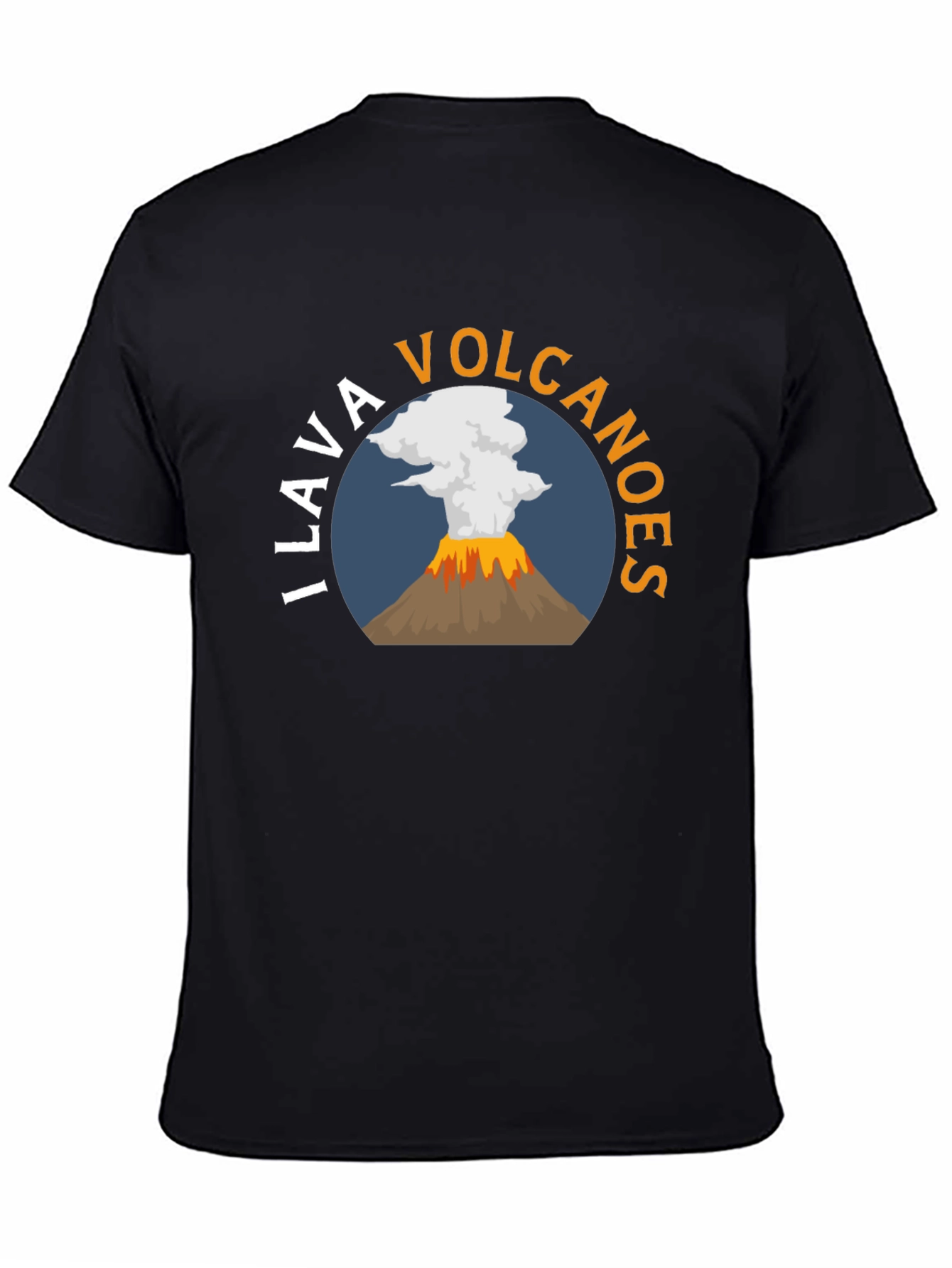 I Lava Volcanoes T-Shirt - Black