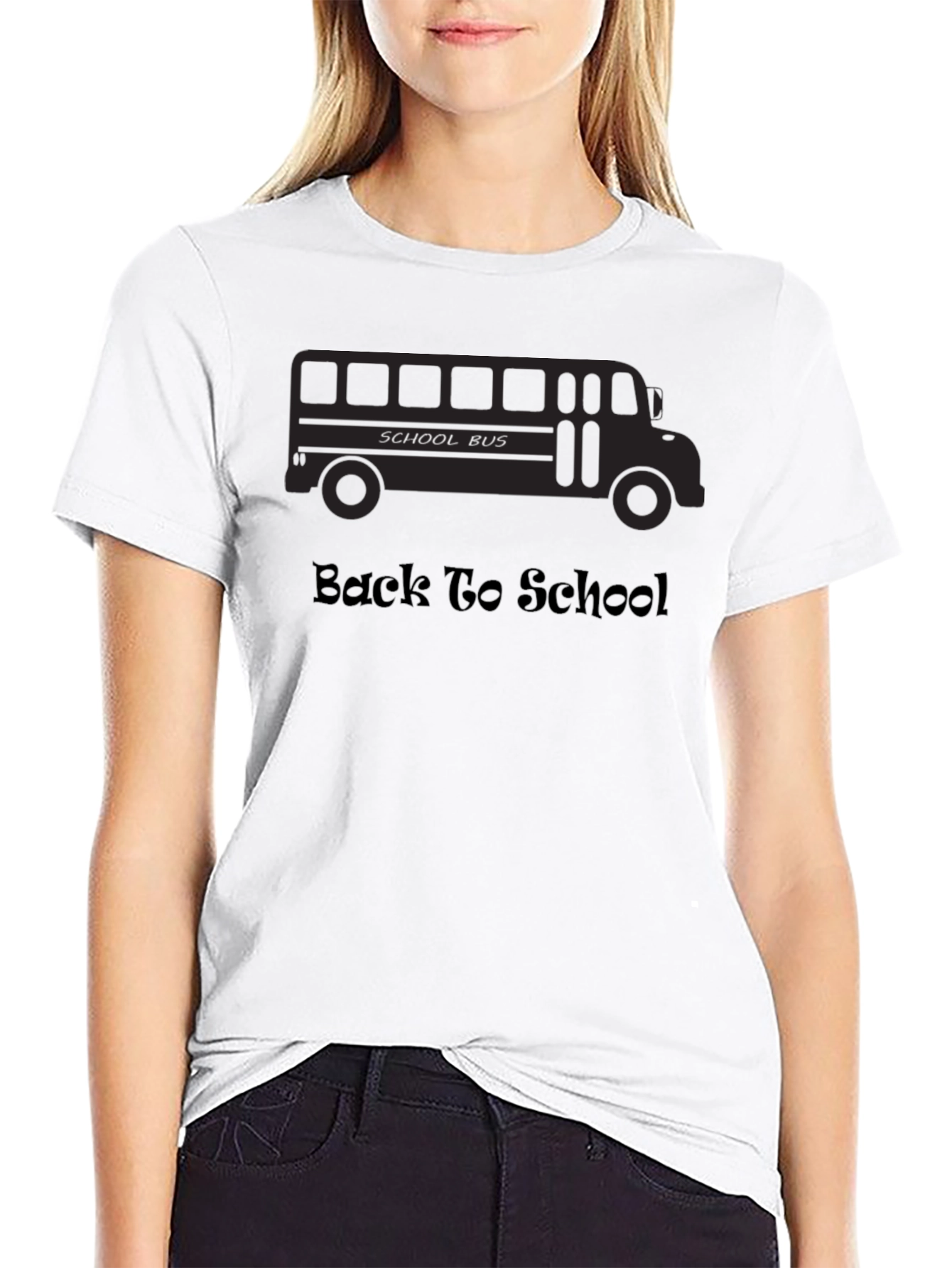Back to School Bus Graphic Tee