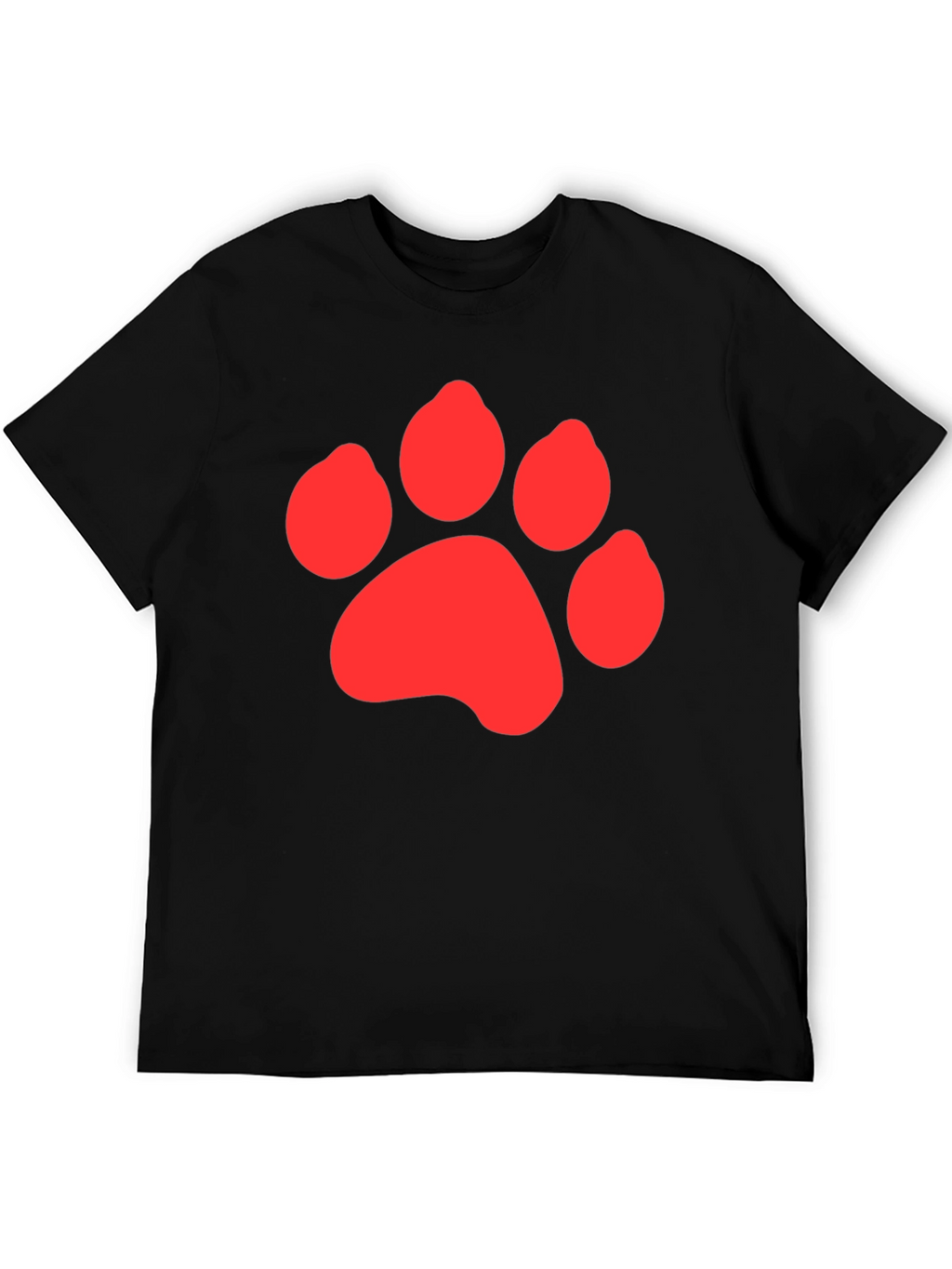 Paw Print Graphic Tee - Casual Style