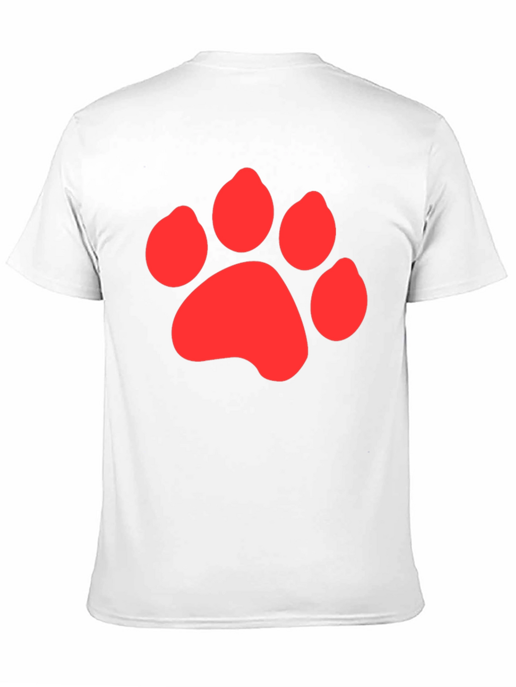 Paw Print Graphic Tee - Casual Style