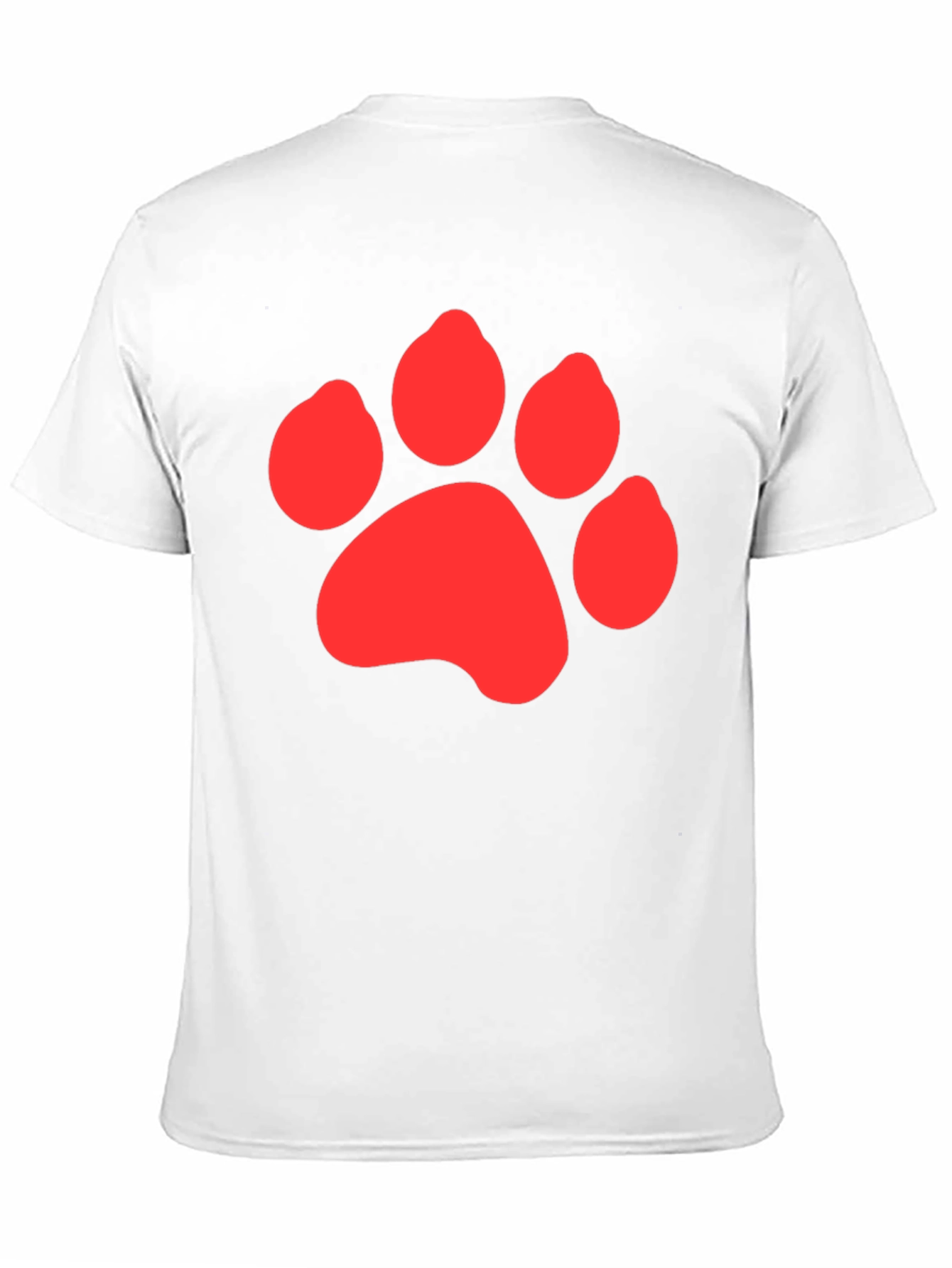 Paw Print Graphic Tee - Casual Style