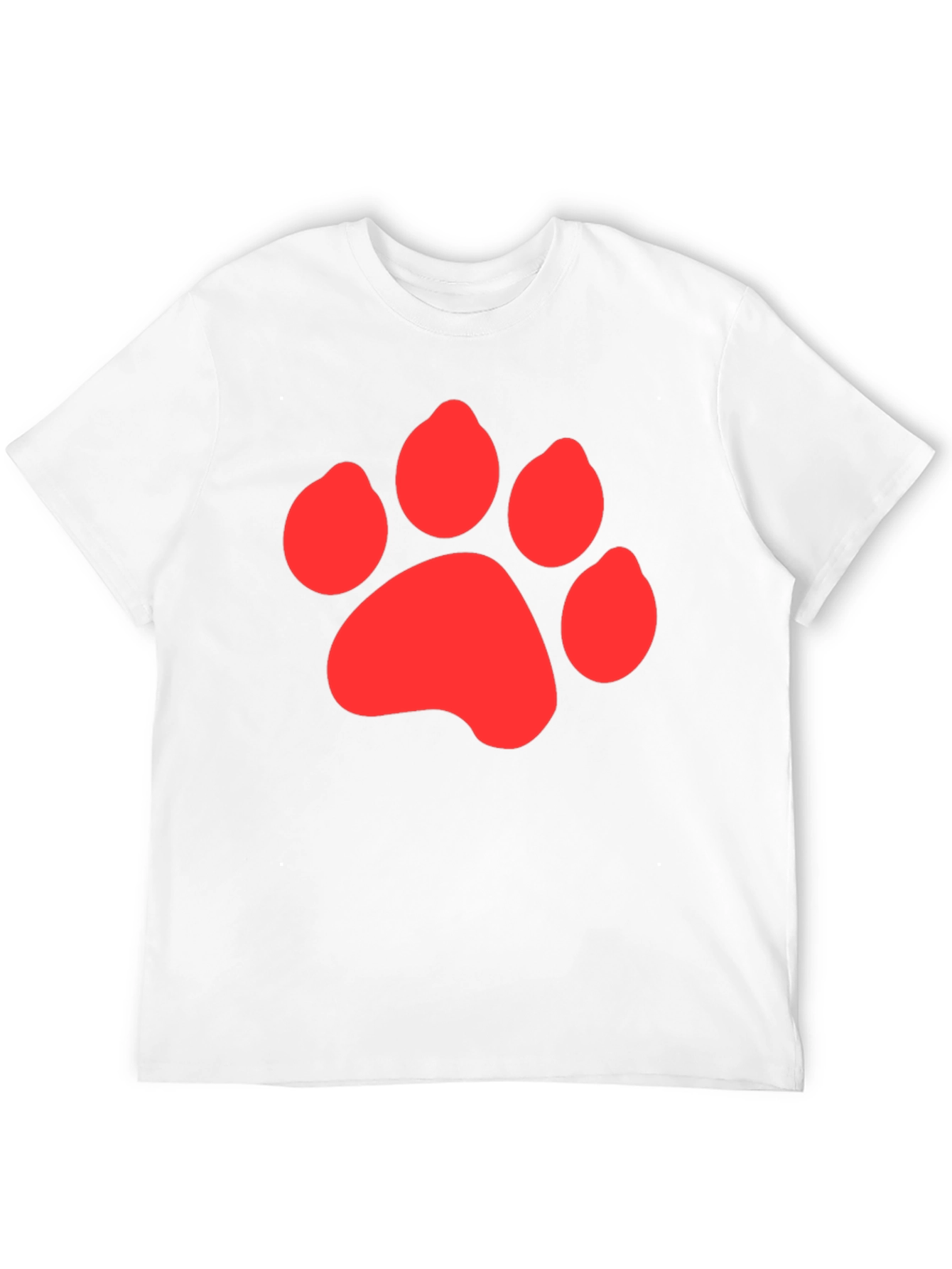 Paw Print Graphic Tee - Casual Style