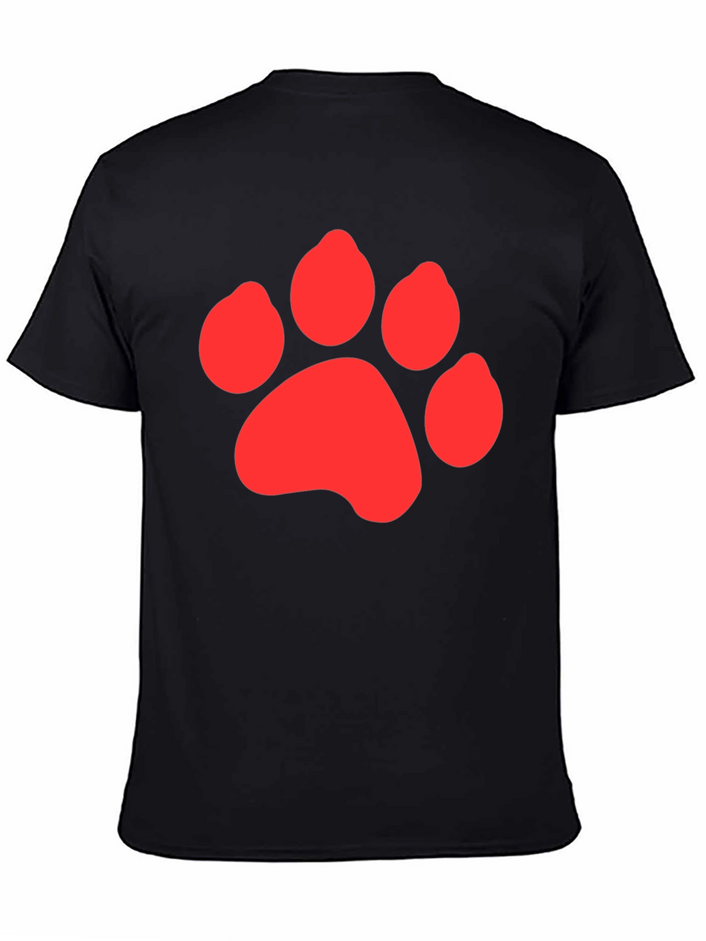 Paw Print Graphic Tee - Casual Style
