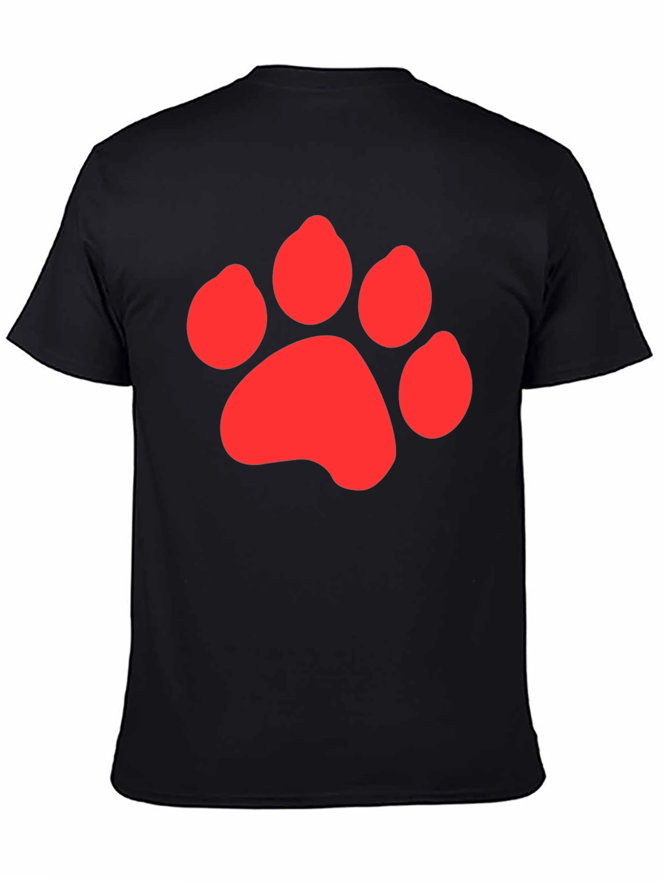 Paw Print Graphic Tee - Casual Style