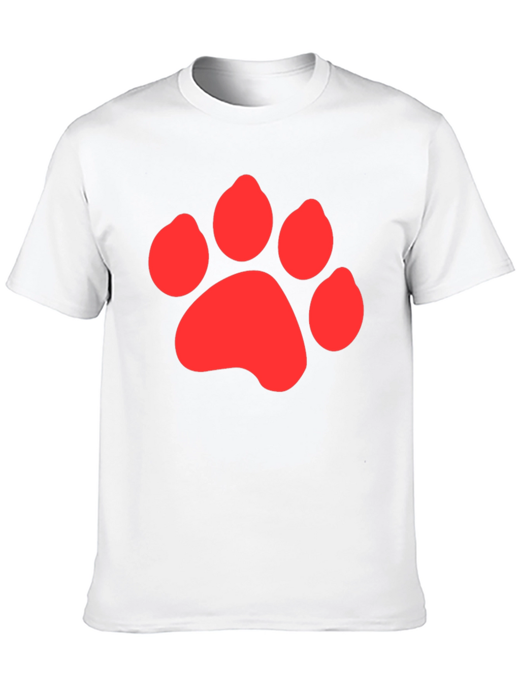 Paw Print Graphic Tee - Casual Style