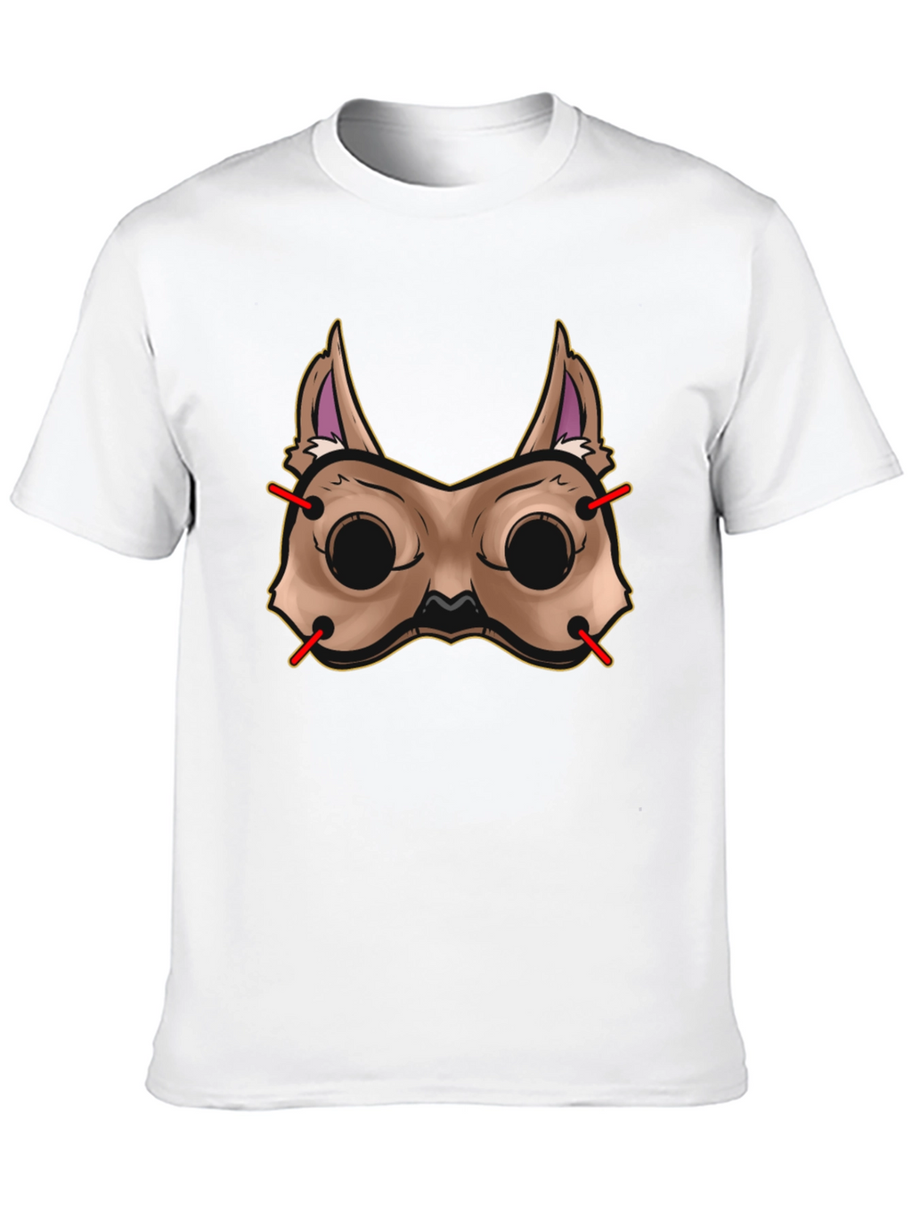 Dog Mask T-Shirt - Unique Graphic Tee