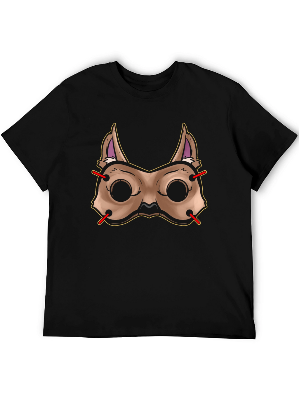 Dog Mask T-Shirt - Unique Graphic Tee