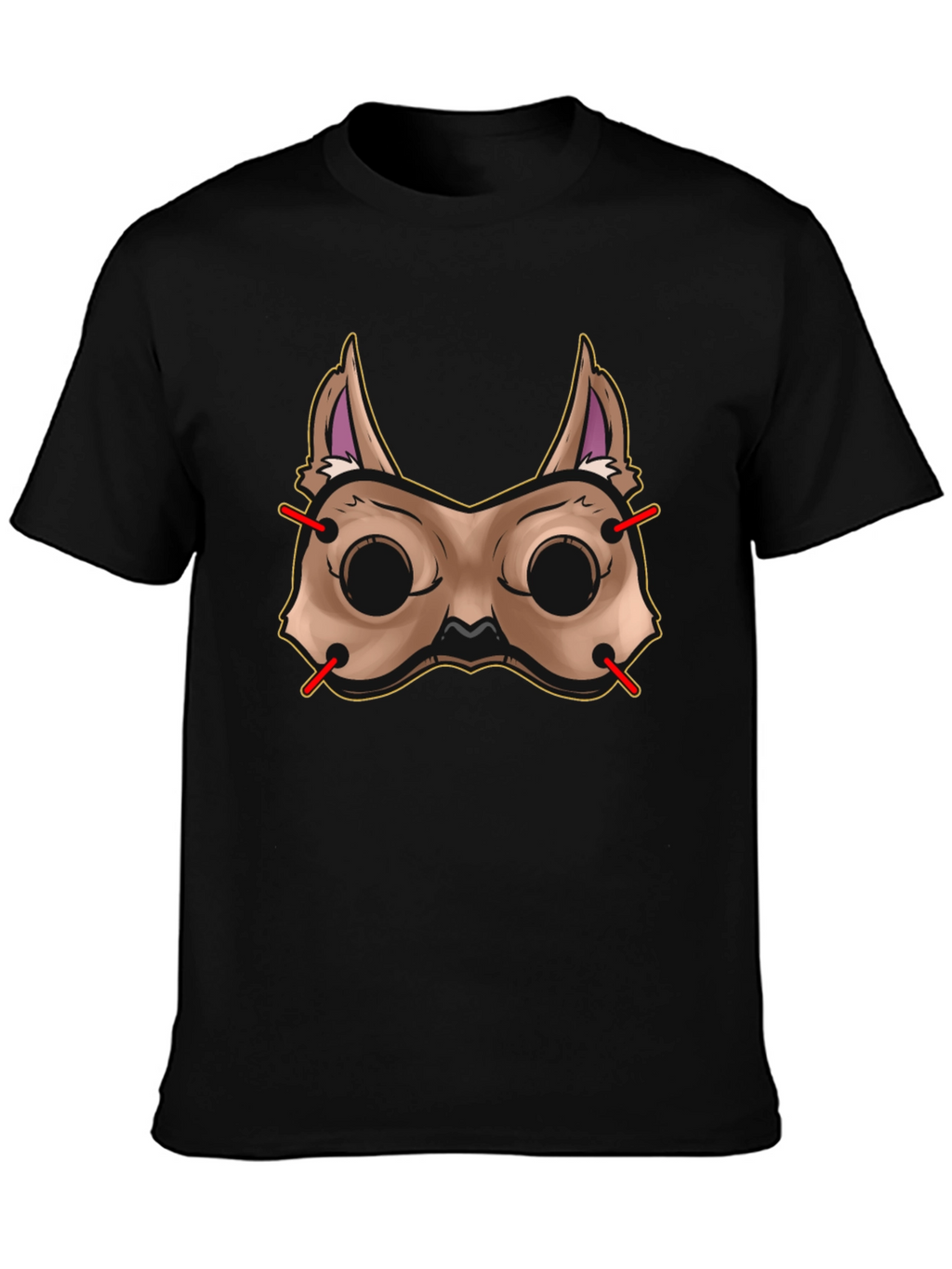 Dog Mask T-Shirt - Unique Graphic Tee