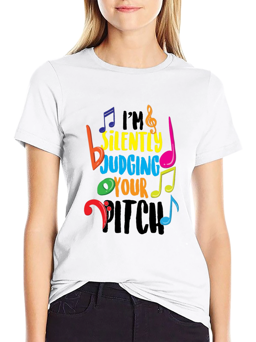 Im Silently Judging Your Pitch T-Shirt