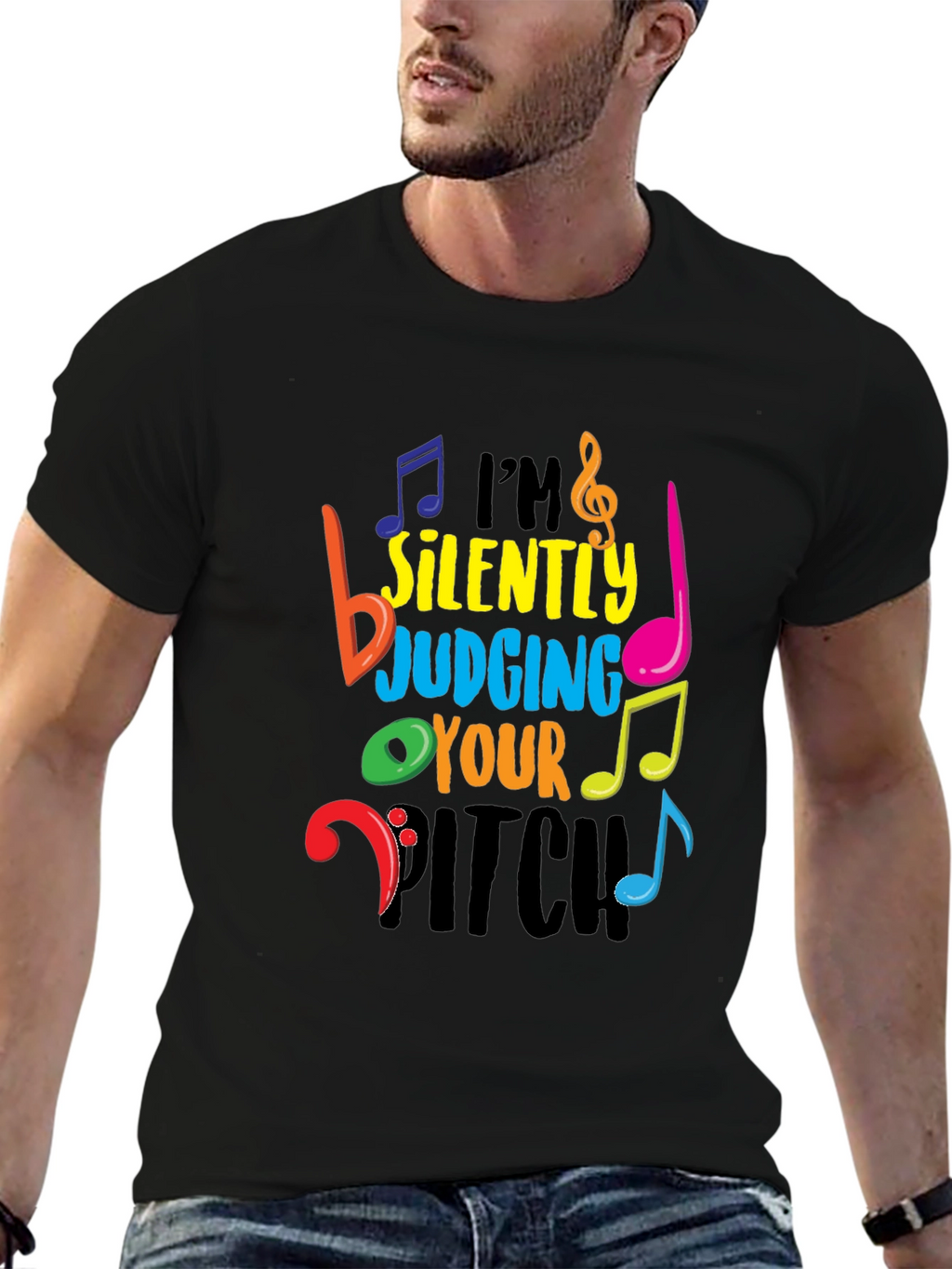 Im Silently Judging Your Pitch T-Shirt