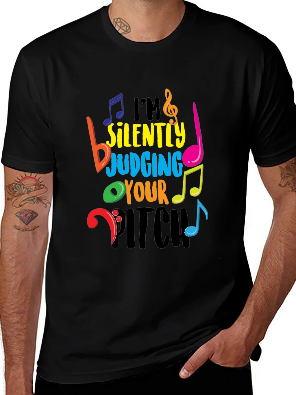Im Silently Judging Your Pitch T-Shirt