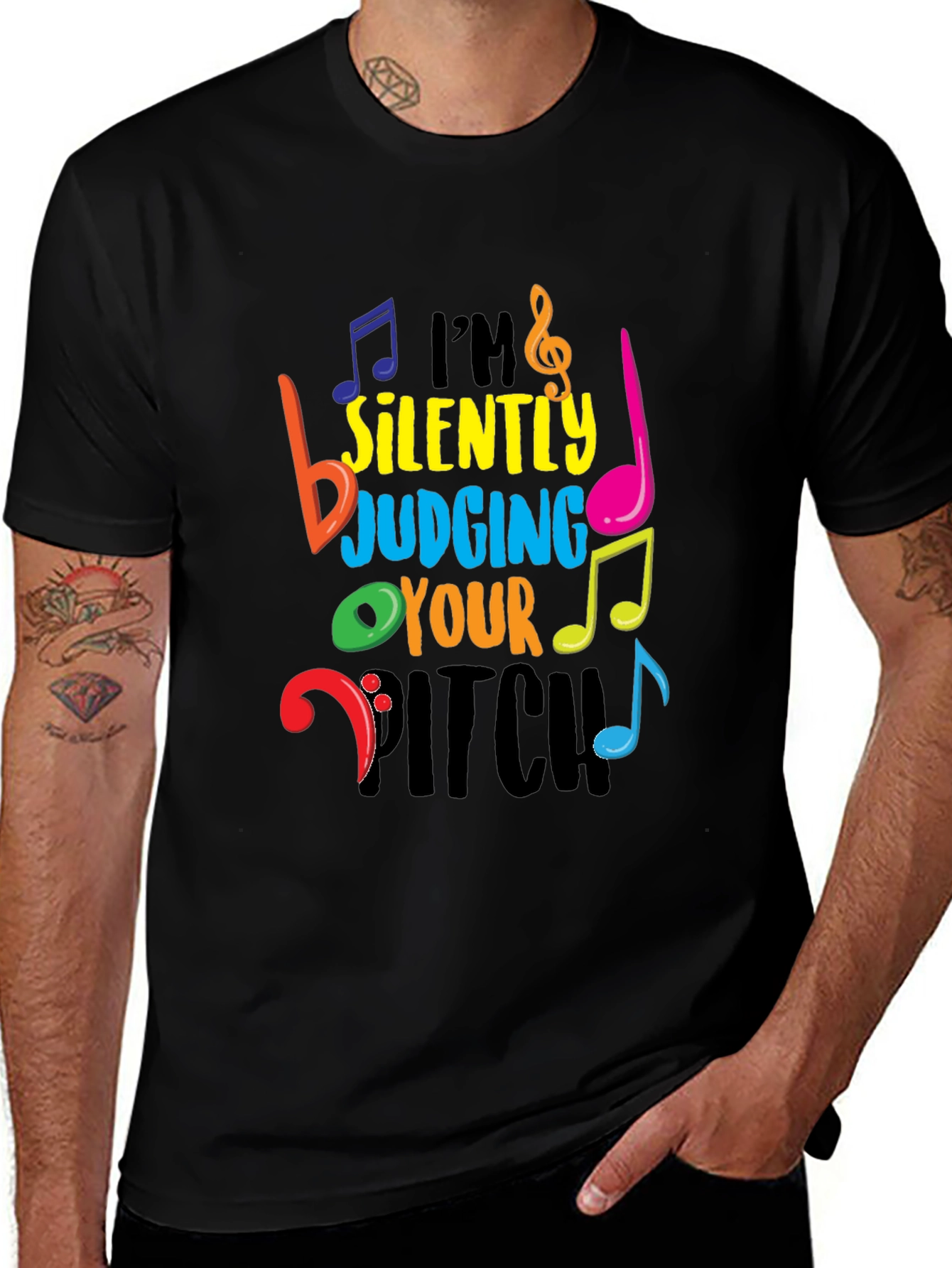 Im Silently Judging Your Pitch T-Shirt
