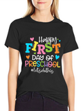 Happy First Day of Preschool T-Shirt