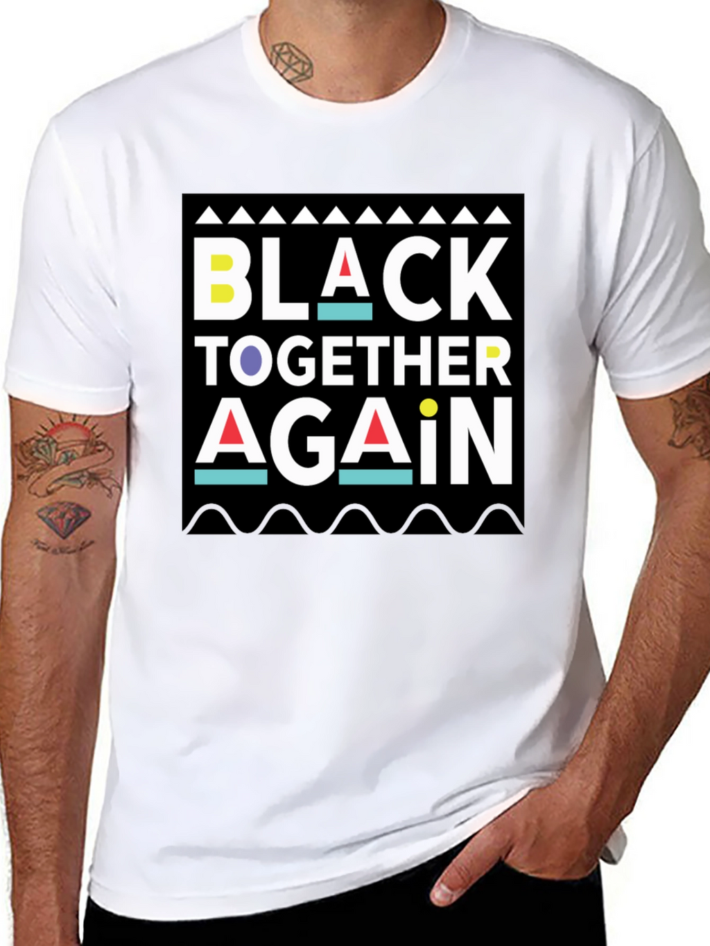 Black Together Again Graphic Tee