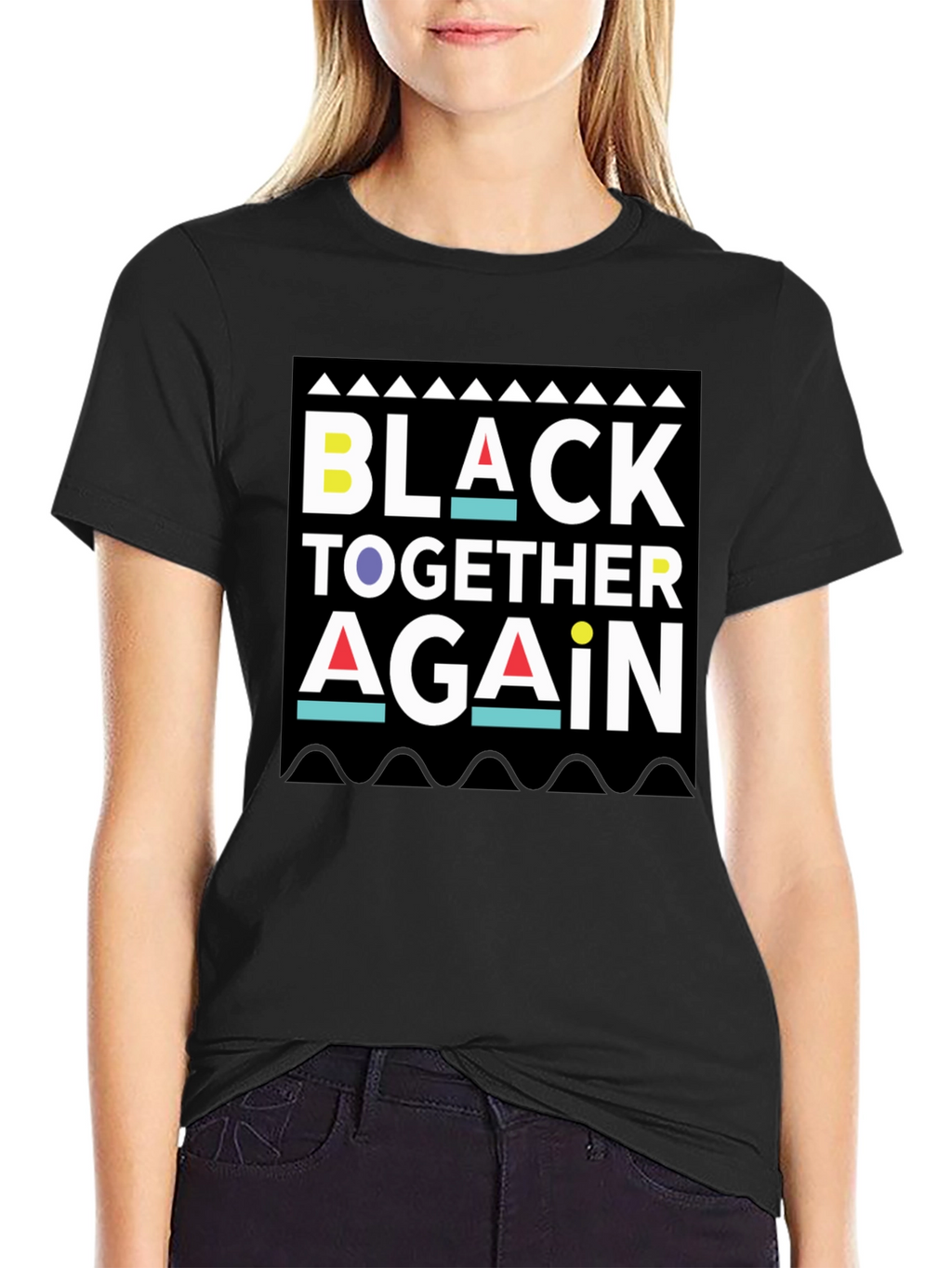 Black Together Again Graphic Tee