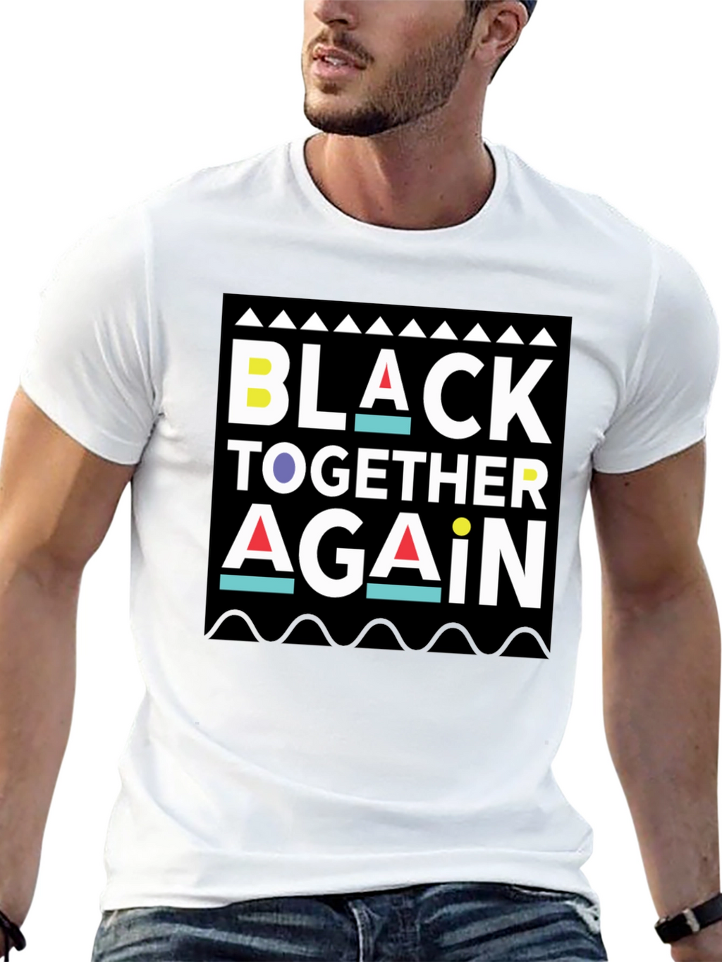 Black Together Again Graphic Tee