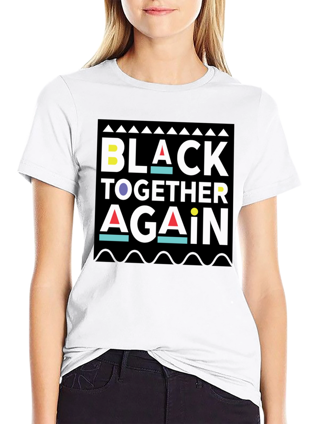Black Together Again Graphic Tee