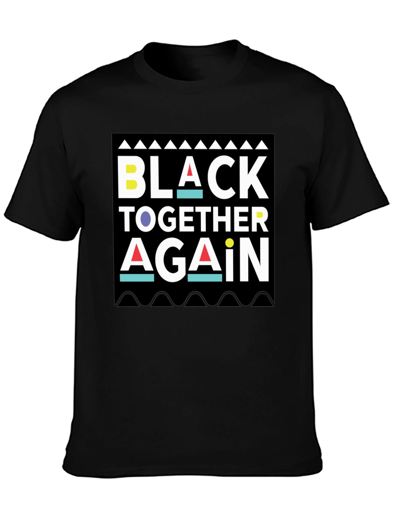 Black Together Again Graphic Tee