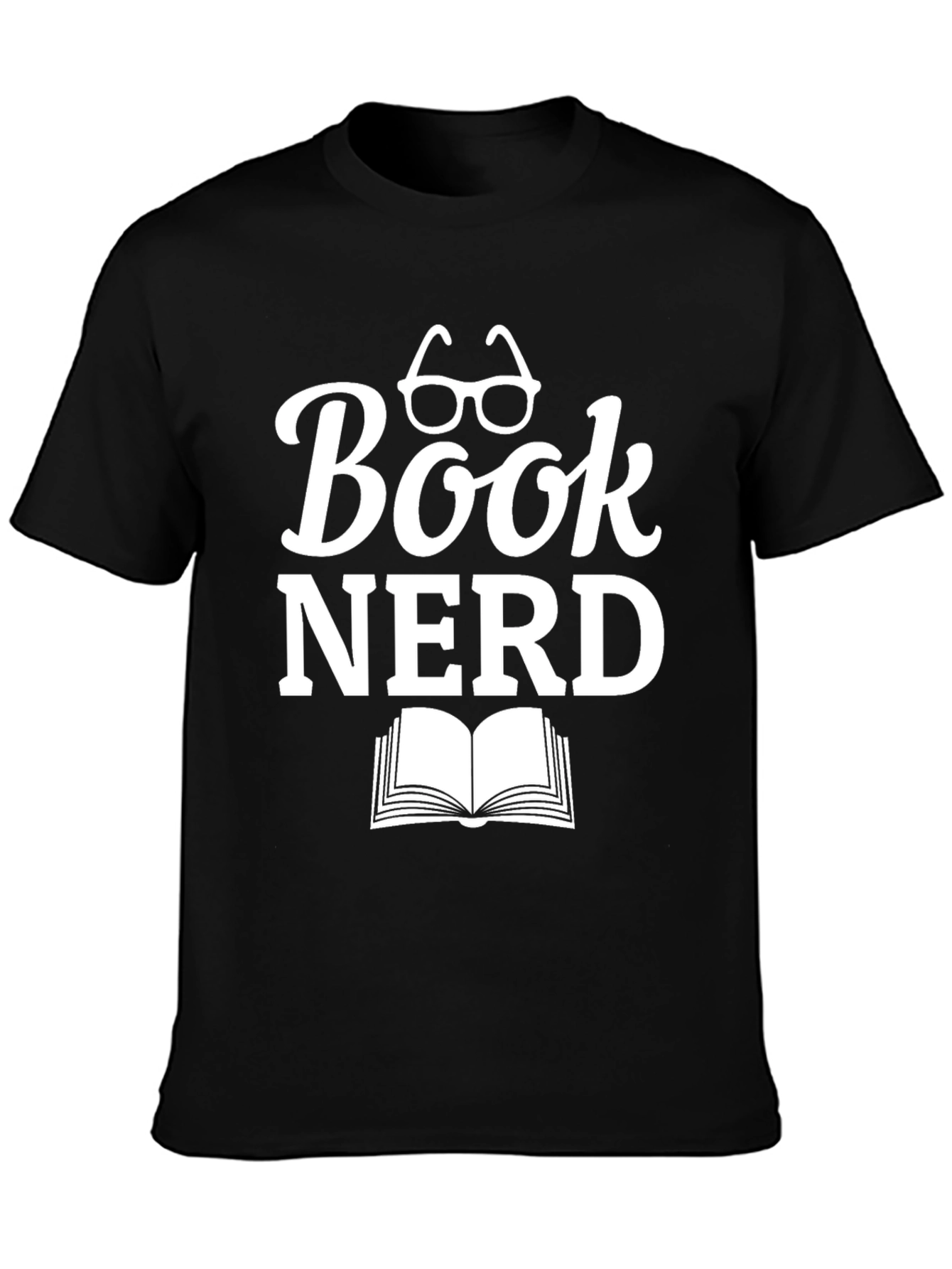 Book Nerd T-Shirt - Reading Glasses Book Design