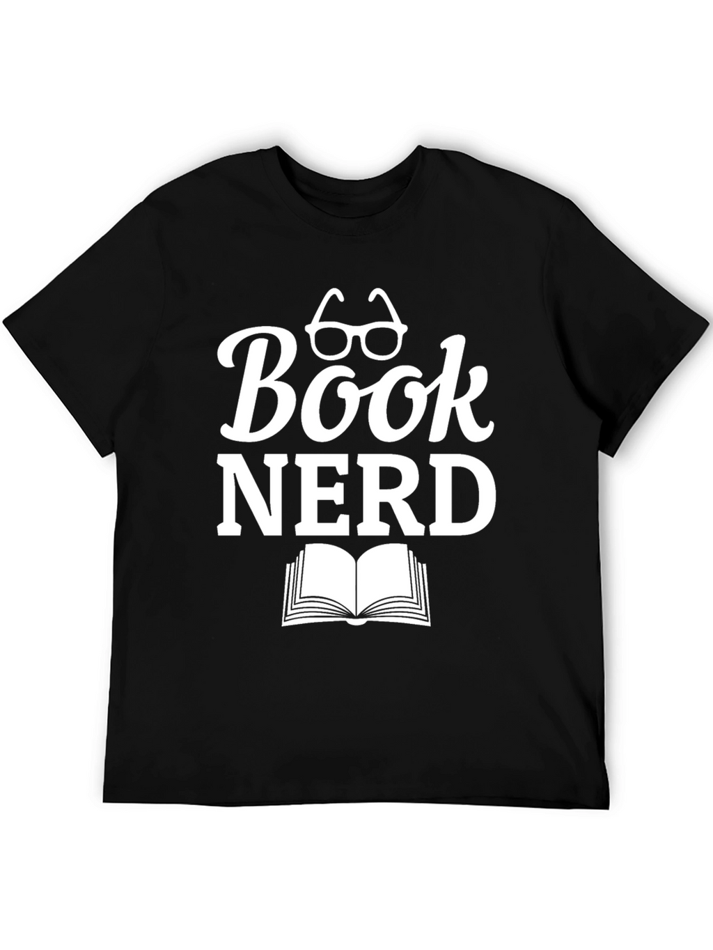 Book Nerd T-Shirt - Reading Glasses Book Design