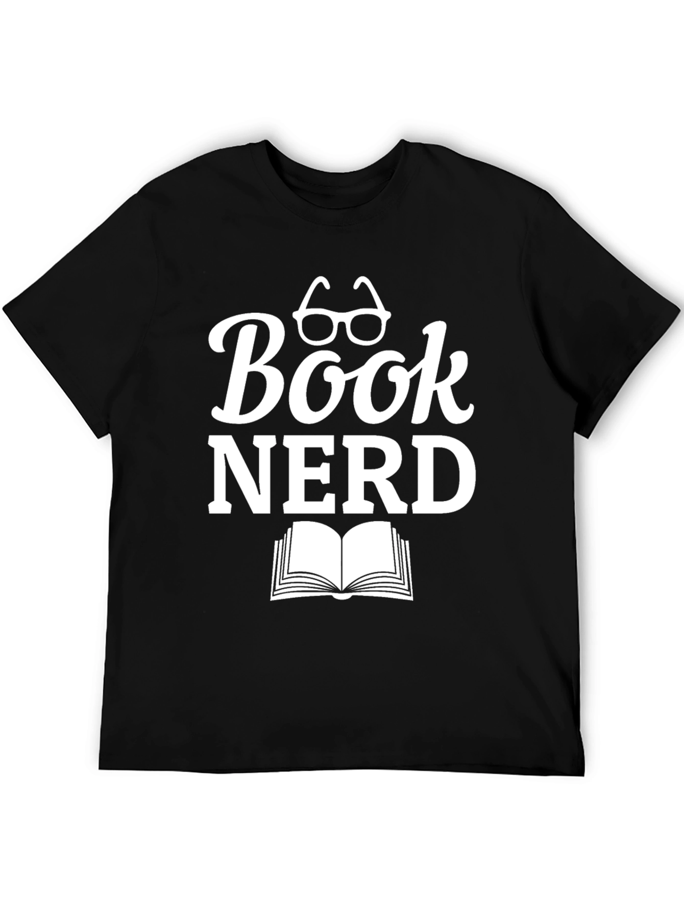 Book Nerd T-Shirt - Reading Glasses Book Design