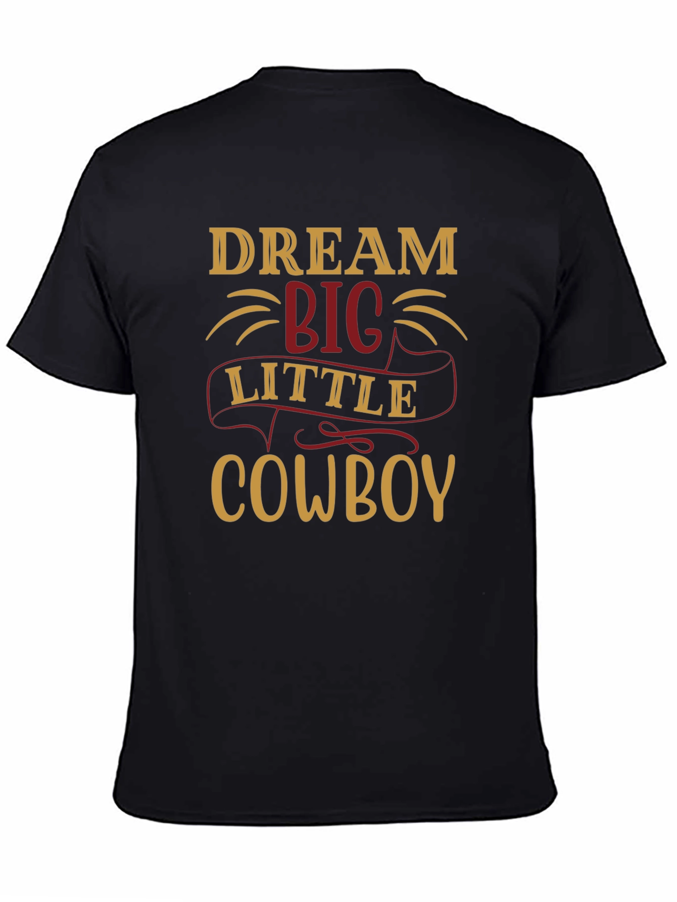 Dream Big Little Cowboy Graphic Tee