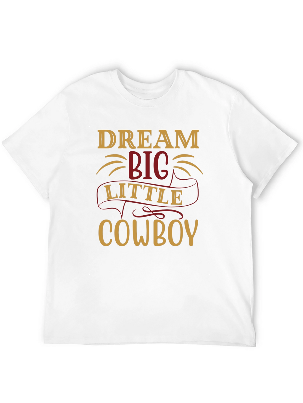 Dream Big Little Cowboy Graphic Tee