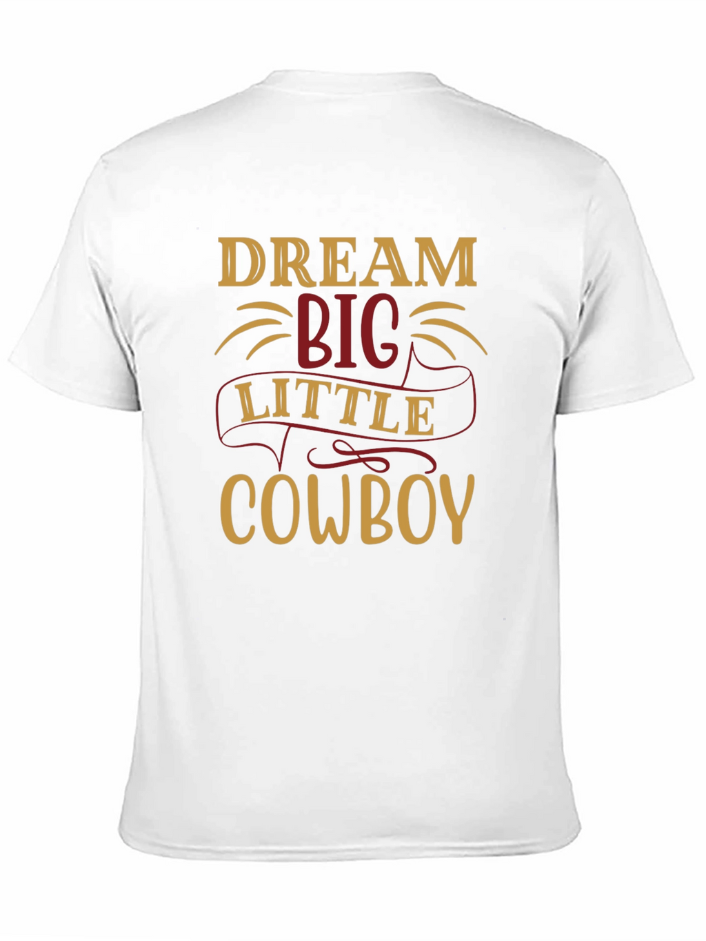 Dream Big Little Cowboy Graphic Tee