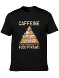 Caffeine Food Pyramid T-Shirt