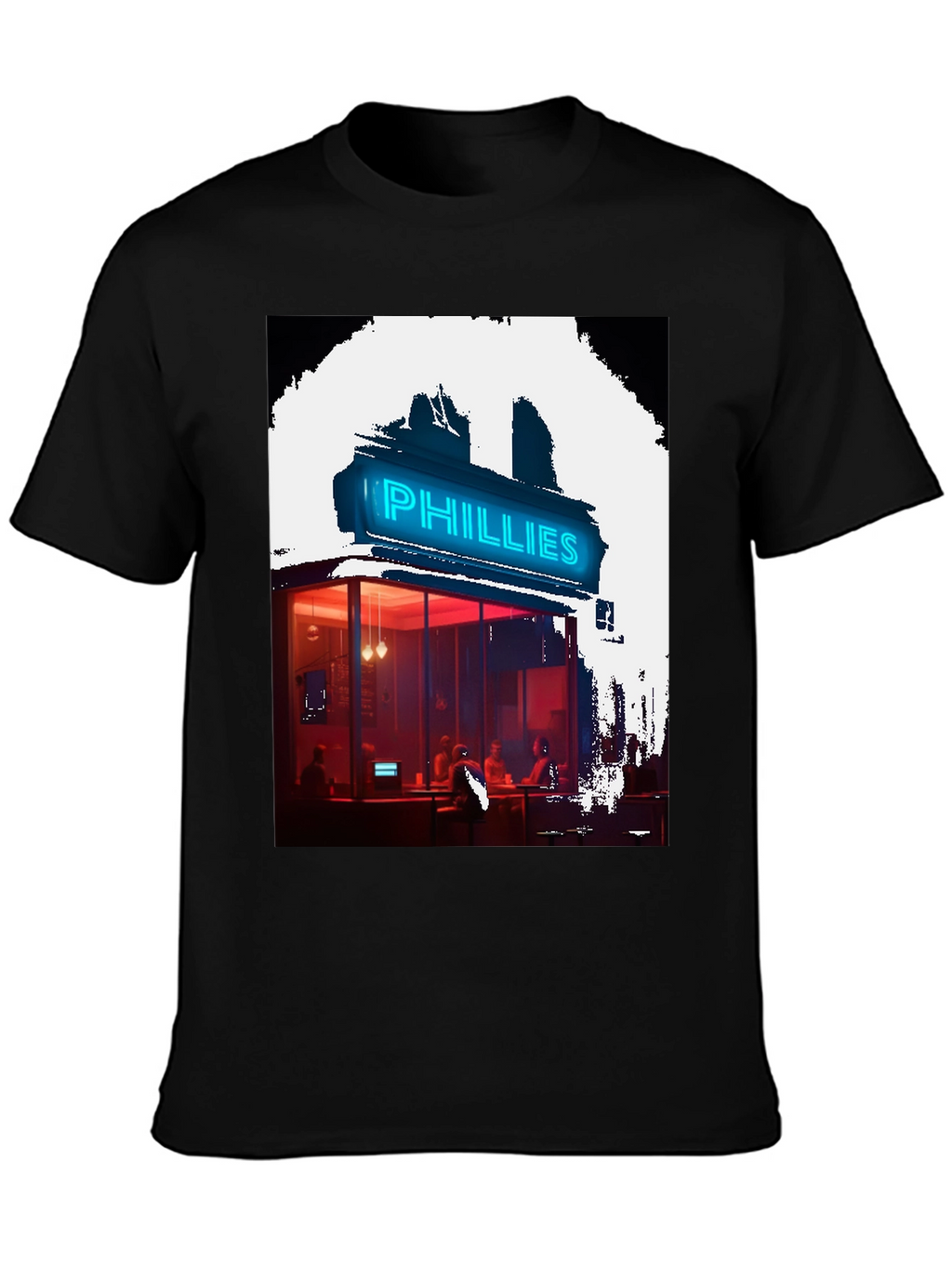 Neon Phillies Restaurant Graphic Tee
