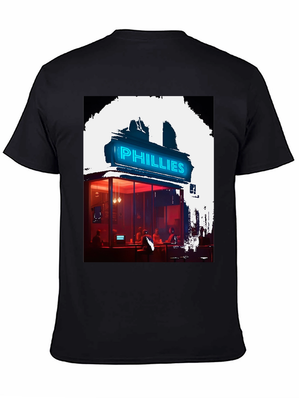 Neon Phillies Restaurant Graphic Tee