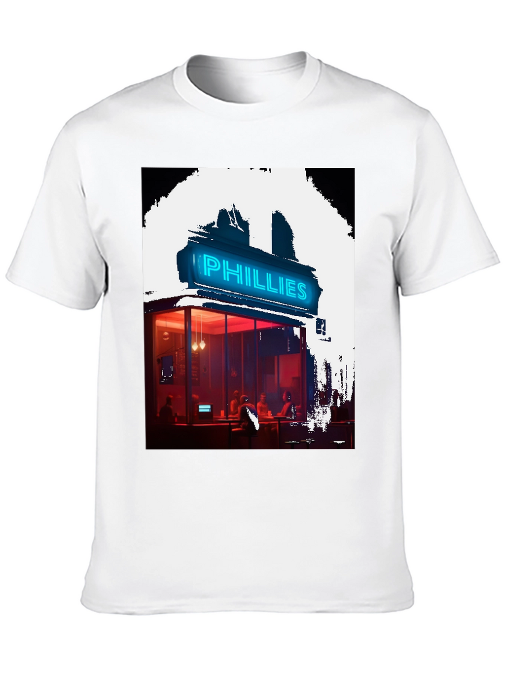 Neon Phillies Restaurant Graphic Tee