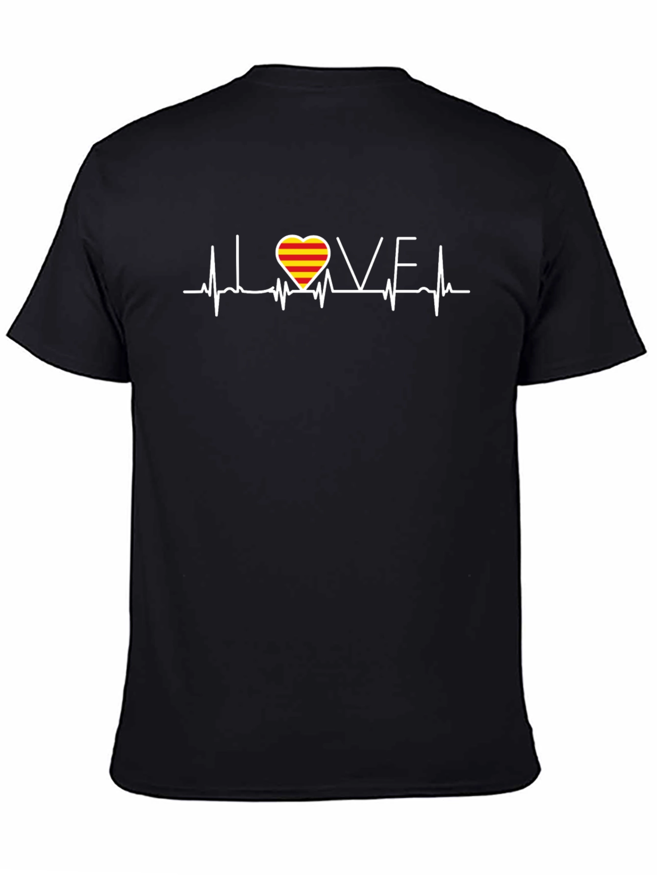 I Love Catalonia Heartbeat T-Shirt