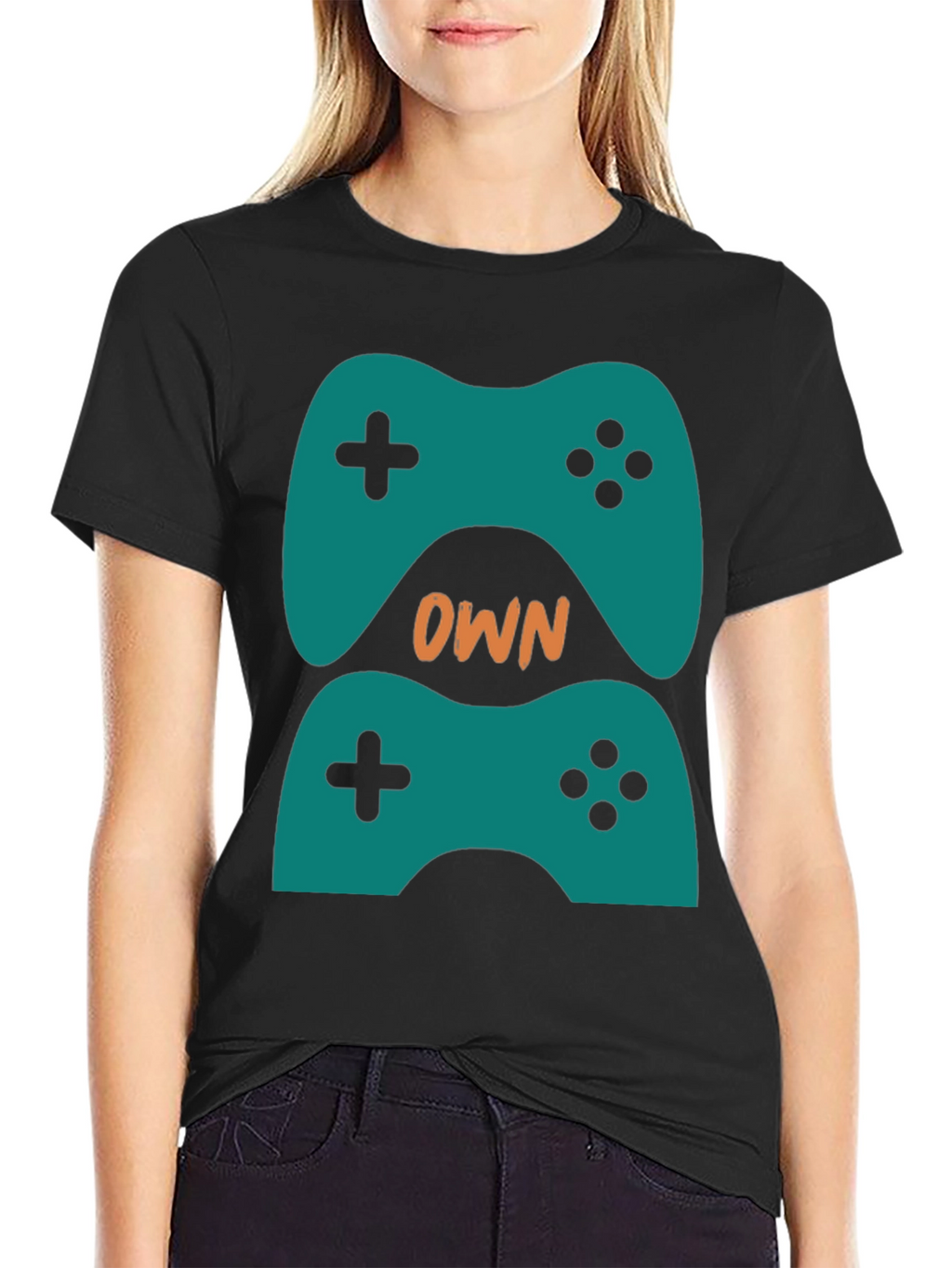Gamer Own Graphic Tee - Cool Controller Design T-Shirt