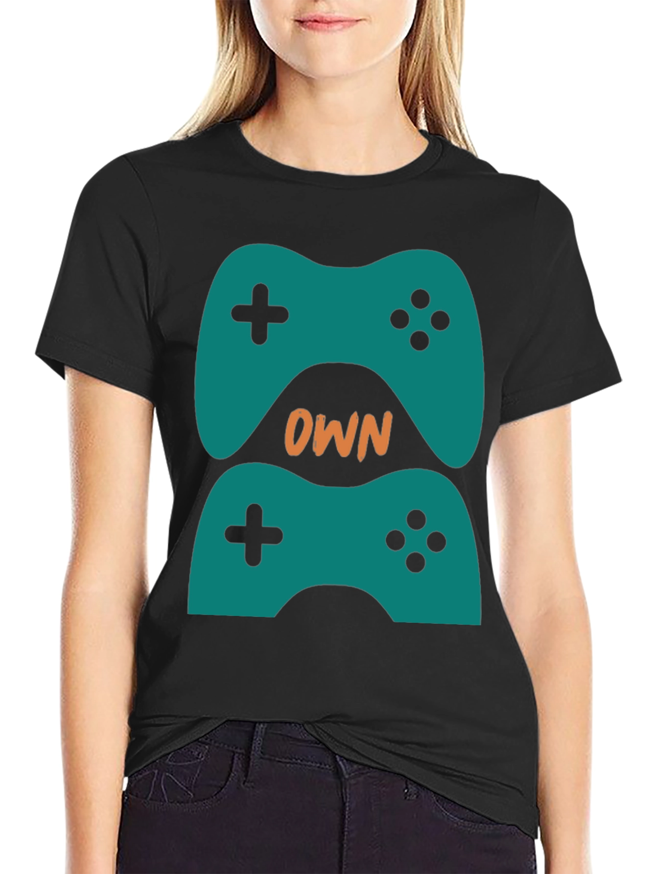 Gamer Own Graphic Tee - Cool Controller Design T-Shirt