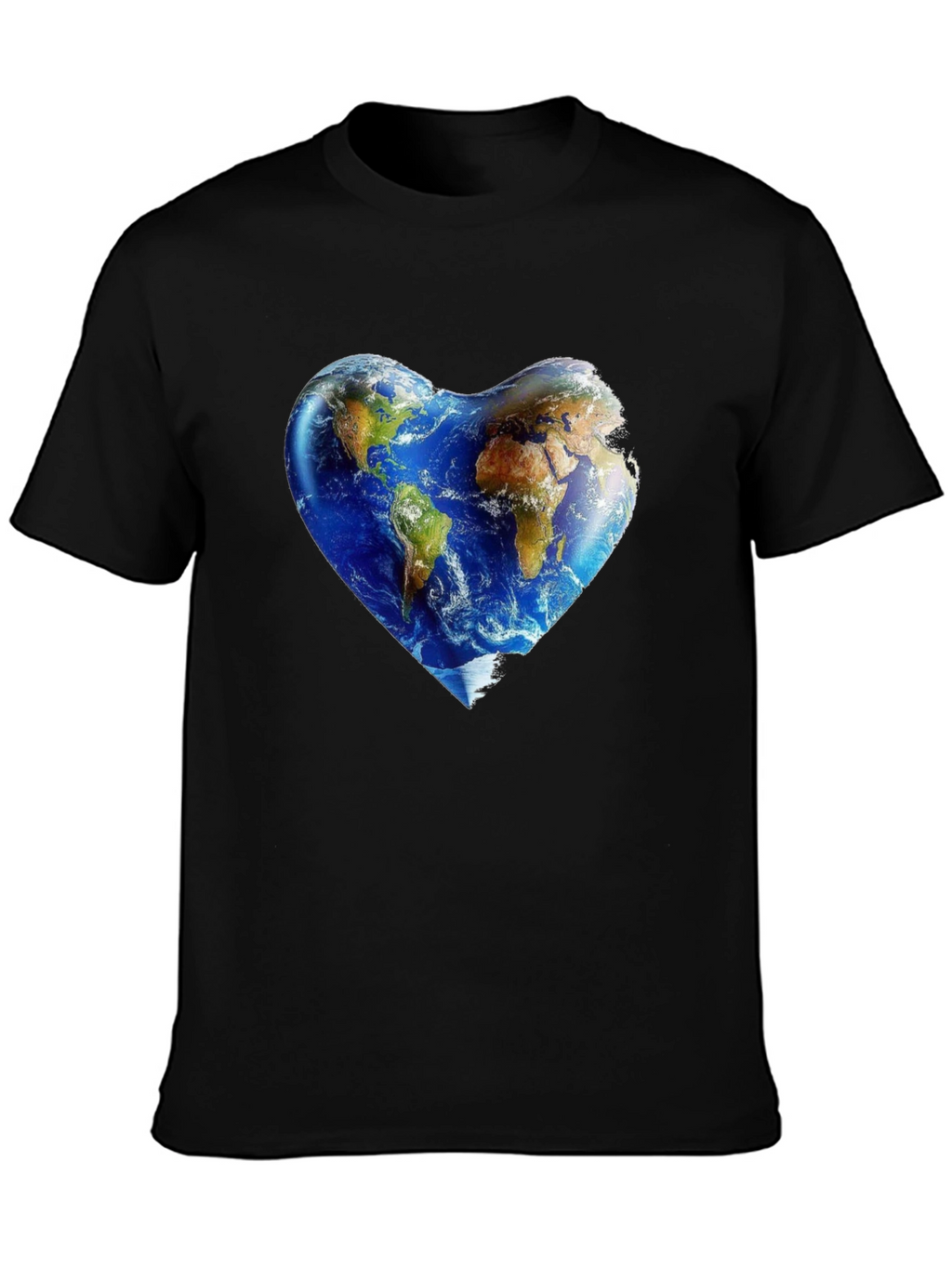 Earth Heart Graphic Tee - Love Our Planet