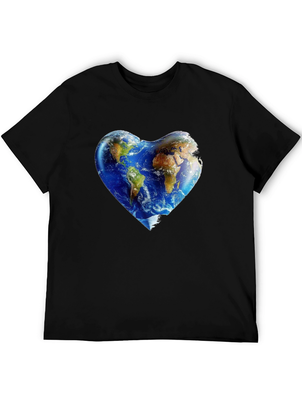 Earth Heart Graphic Tee - Love Our Planet