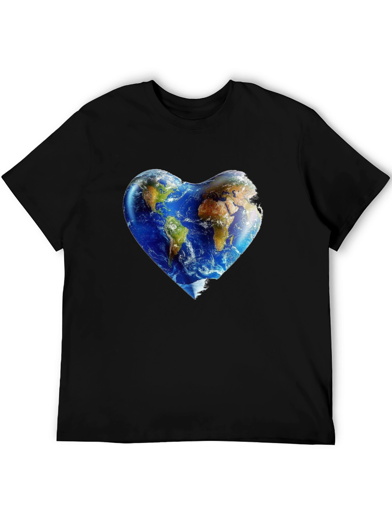 Earth Heart Graphic Tee - Love Our Planet