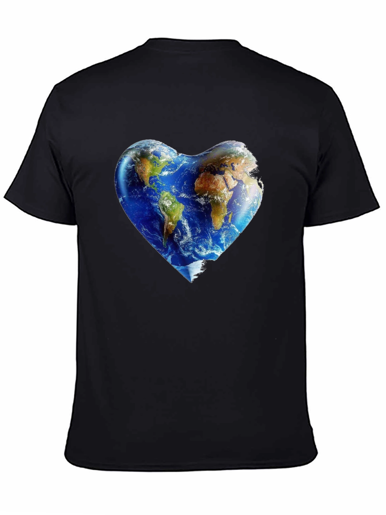 Earth Heart Graphic Tee - Love Our Planet