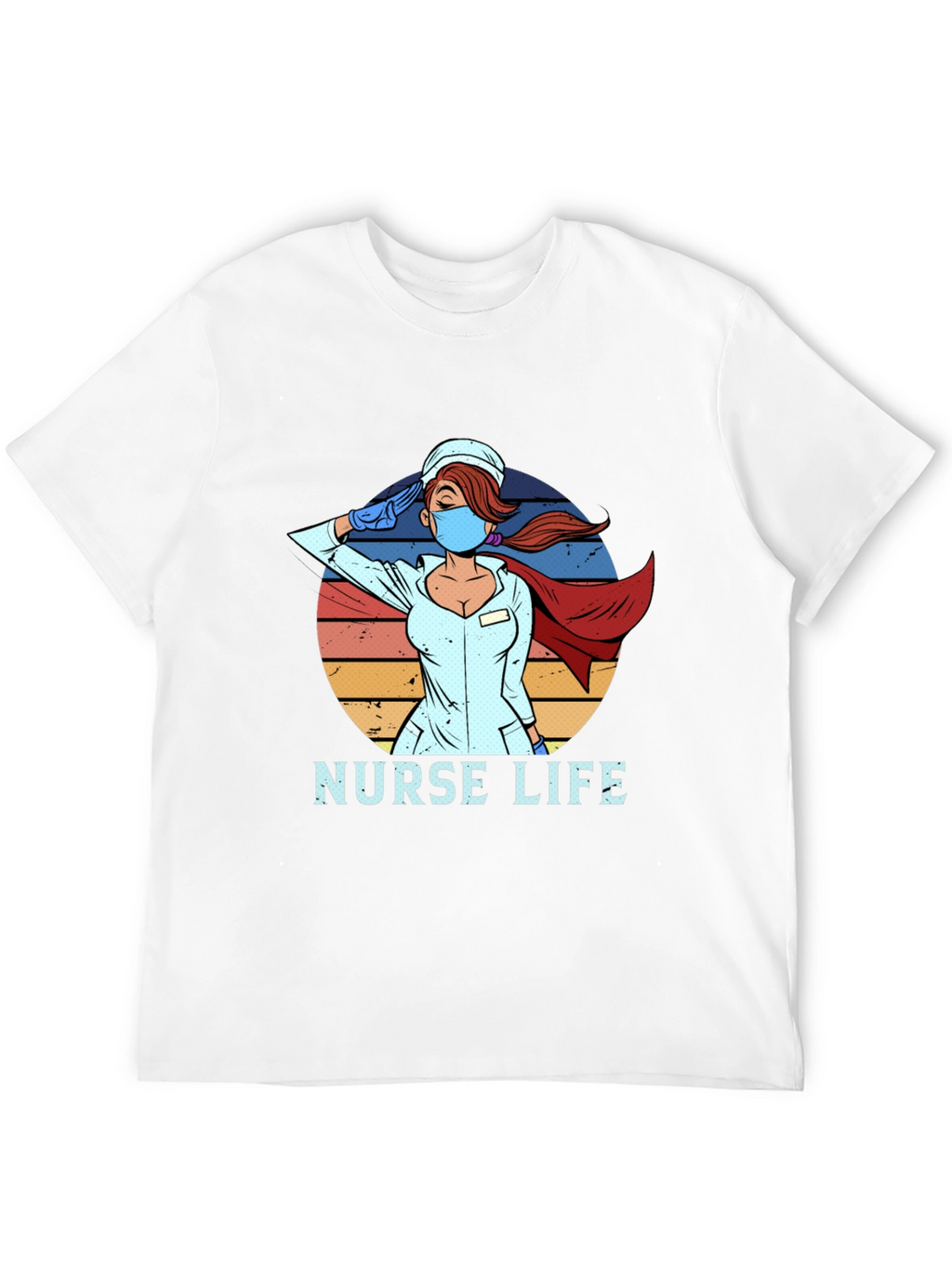 Nurse Life Hero T-Shirt - Saluting Healthcare Hero