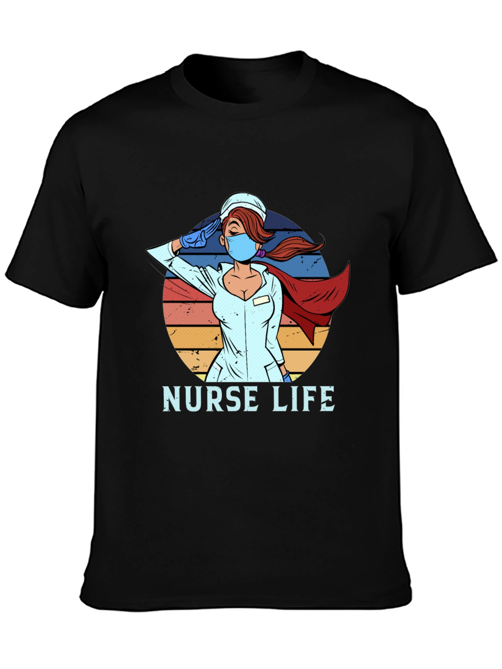 Nurse Life Hero T-Shirt - Saluting Healthcare Hero