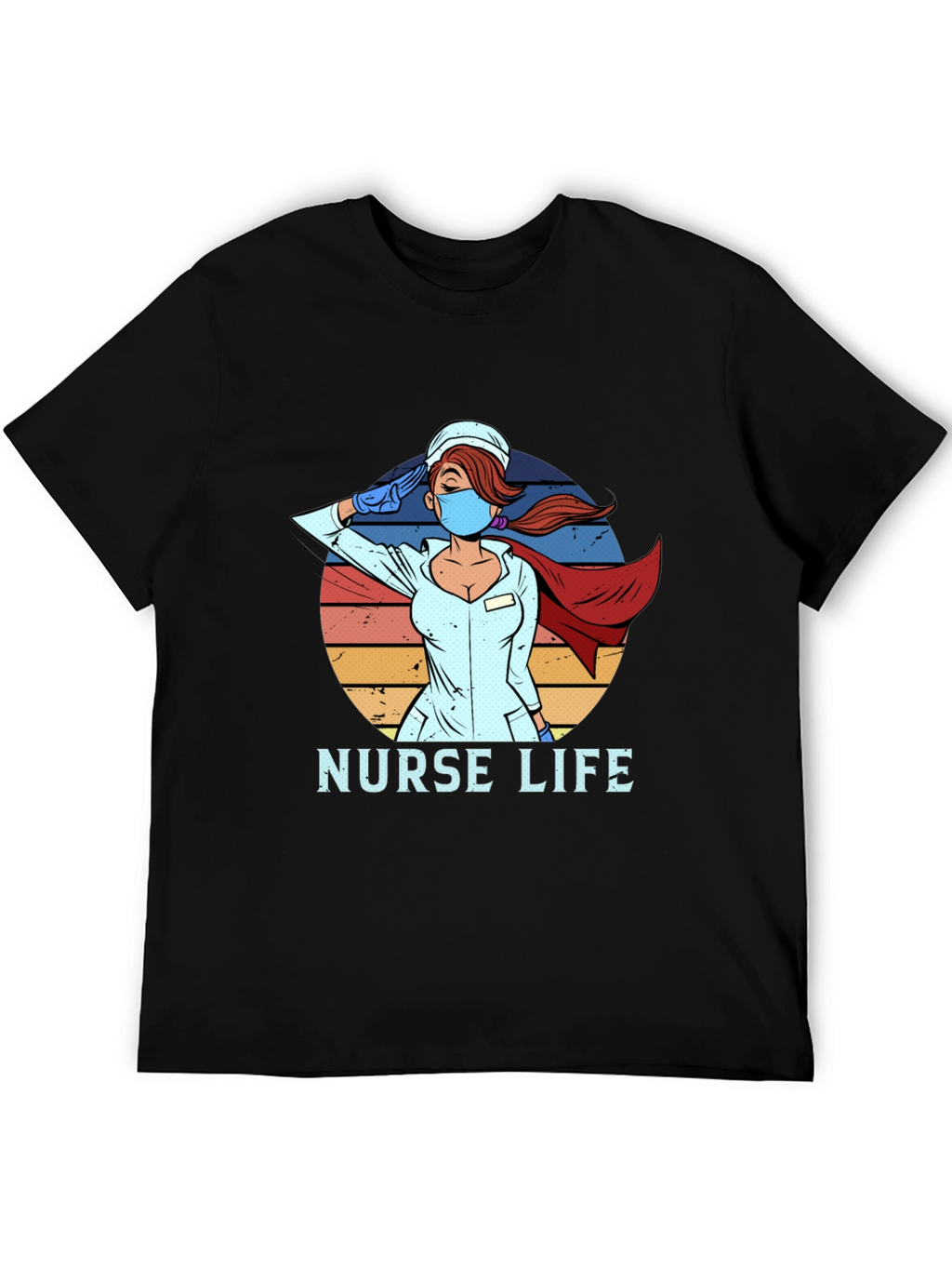Nurse Life Hero T-Shirt - Saluting Healthcare Hero