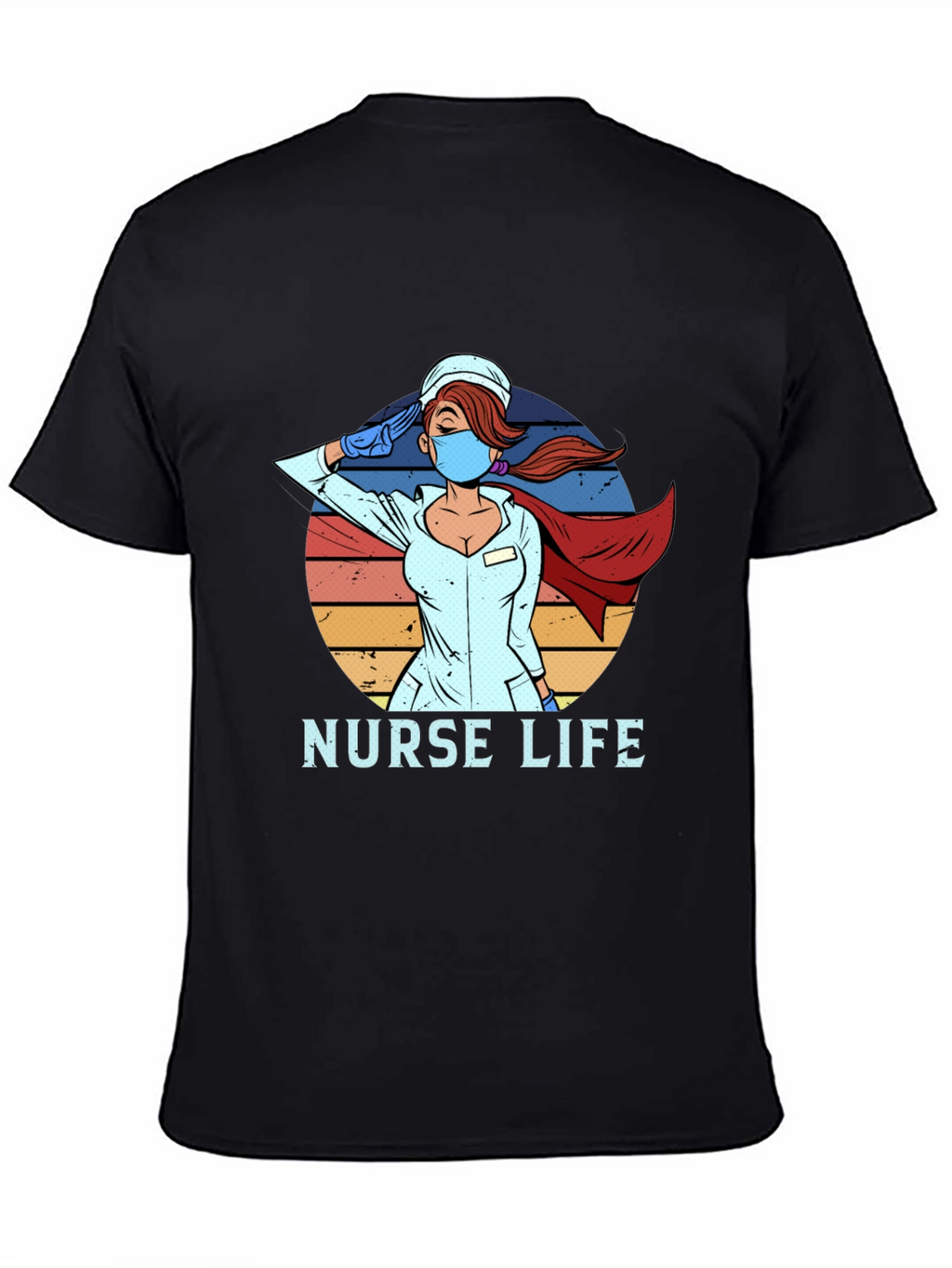 Nurse Life Hero T-Shirt - Saluting Healthcare Hero