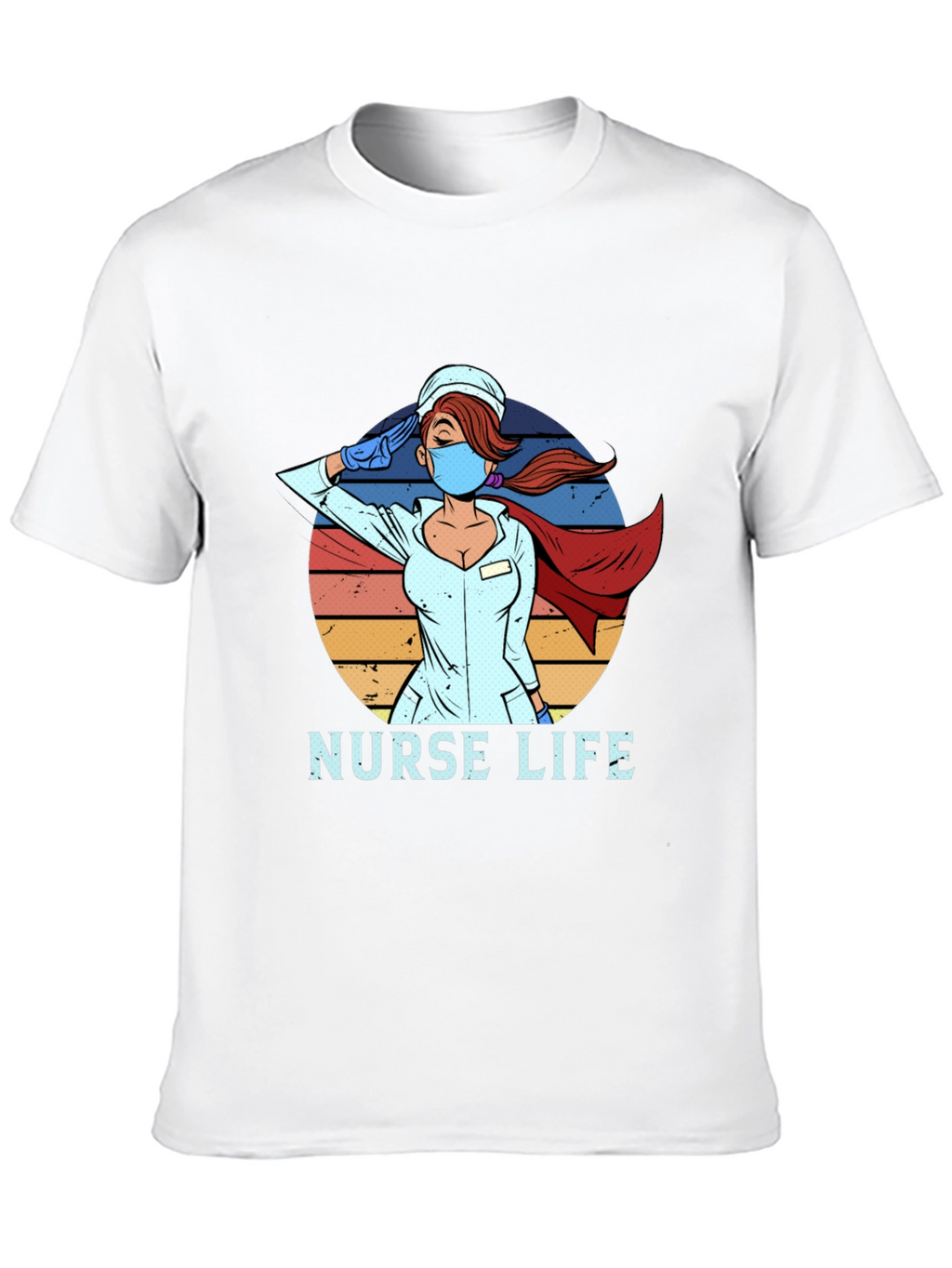 Nurse Life Hero T-Shirt - Saluting Healthcare Hero